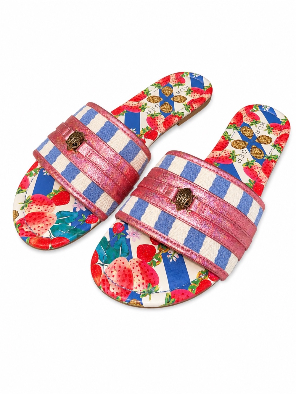 NWOT Kurt Geiger London Southbank Flat Sandals Size US 9.5/EU 40.5